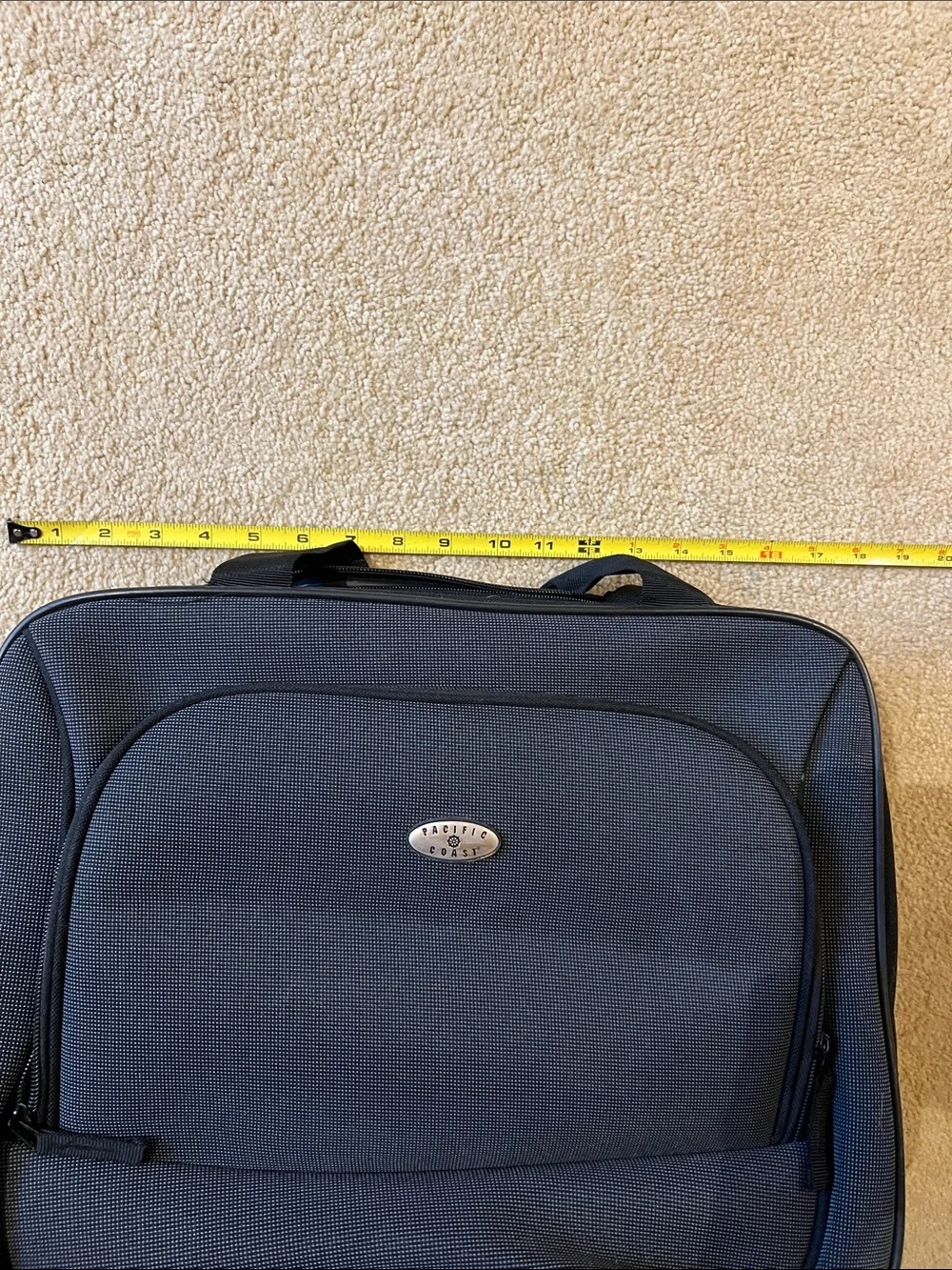 Black Pacific Coast rolling laptop bag